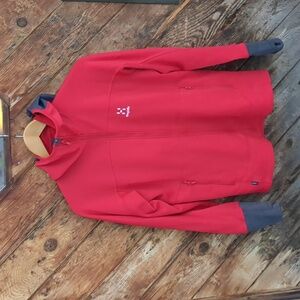 Haglofs jacket lightweight midlayer fleece hooded medium